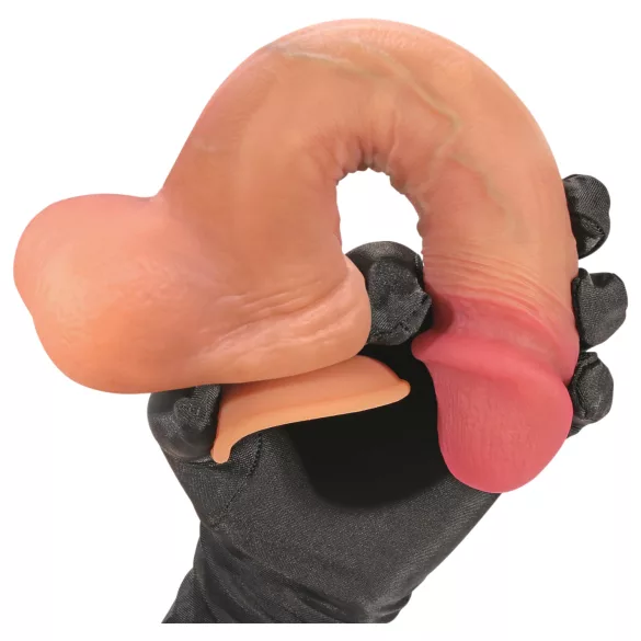 FeelSkin - ultra-realistischer Dildo (natur, 21 cm)