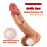 FeelSkin - ultra-realistischer Dildo mit Hoden (natur, 17 cm)