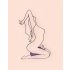 Bouncy Bliss Classic - aufblasbares Kissen-Vibrator (lila)