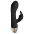LOVISS Flower - Klitorissauger mit G‑Punkt-Vibrator (schwarz)