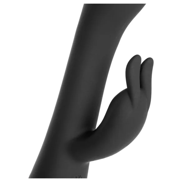 LOVISS Flower - Klitorissauger mit G‑Punkt-Vibrator (schwarz)