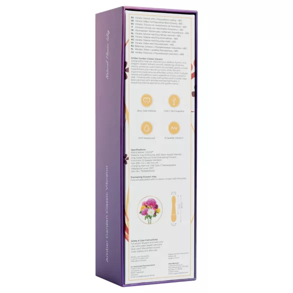 LOVISS Flower - G-Punkt-Vibrator (schwarz)