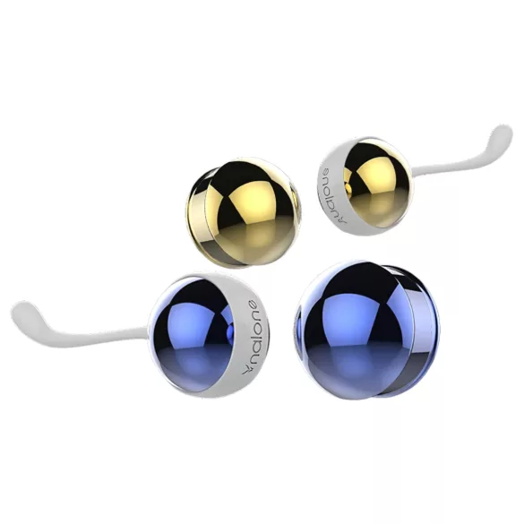 Nalone Yany Love - vielseitiges Liebeskugel-Set (blau-gold)