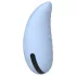 Vibeconnect - wiederaufladbarer, wasserdichter Klitorisvibrator (blau)