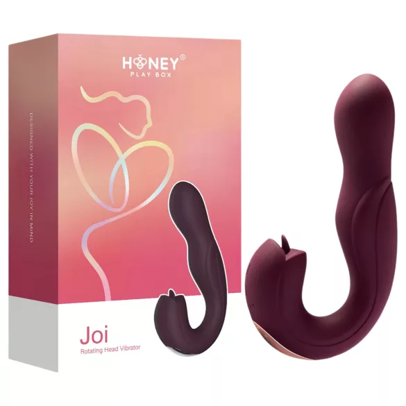 Honey Play Box Joi - drehbarer, lecken G-Punkt Vibrator (lila)