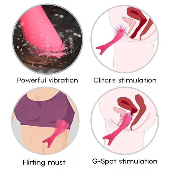 Cotoxo Eiffel Finger - Akku G-Punkt Vibrator (Rot)