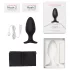 LOVENSE Hush 2 L - wiederaufladbarer kleiner Analvibrator (57 mm) - schwarz