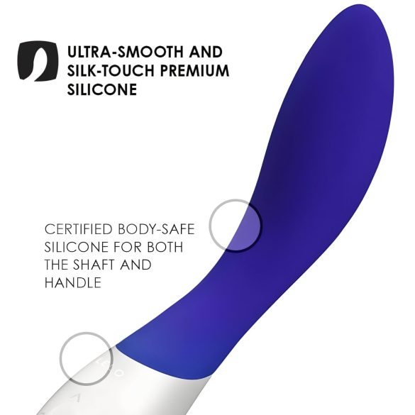 LELO Mona Wave - Wasserdichter G-Punkt Vibrator (blau)