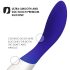 LELO Mona Wave - Wasserdichter G-Punkt Vibrator (blau)
