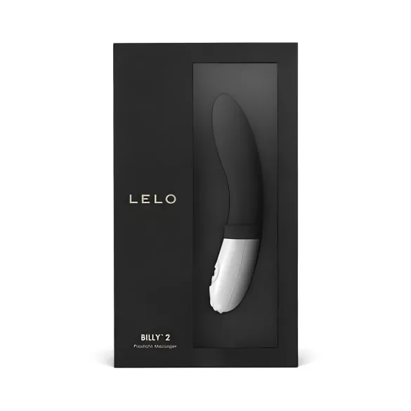 LELO Billy 2 - wiederaufladbarer, wasserdichter Prostatavibrator (schwarz)