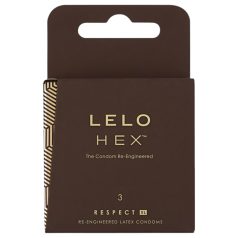 LELO Hex Respect XL - Luxus Kondom (3 Stk.)