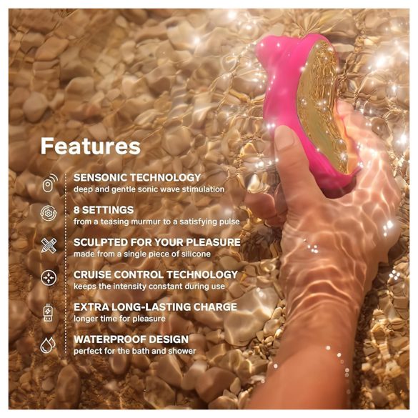 LELO Sona Cruise - Schallwellen-Klitorisstimulator (schwarz)