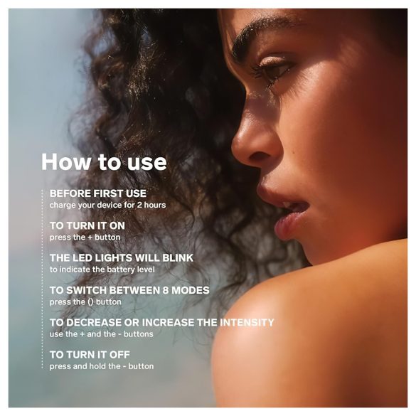 LELO Sona Cruise - Schallwellen-Klitorisstimulator (schwarz)