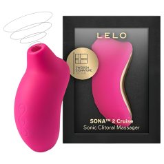   LELO Sona 2 Cruise - Schallwellenvibrator für den Kitzler (Kirschrot)