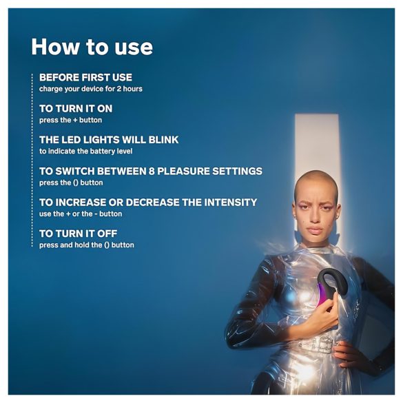 LELO Enigma - Akku, wasserdichter 2in1 G-Punkt Vibrator (schwarz)