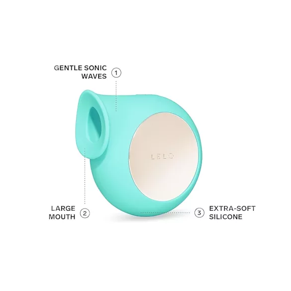 LELO Sila - Wasserdichter Schallwellen-Klitorisstimulator (Türkis)