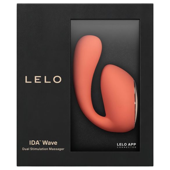 LELO Ida Wave - smarter Akkuvibrator mit Drehung (Koralle)