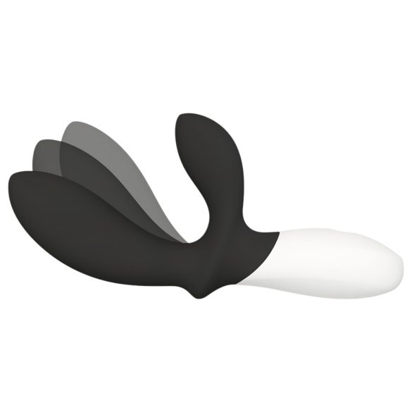 LELO Loki Wave 2 - Wiederaufladbarer, wasserdichter Prostatavibrator (schwarz)