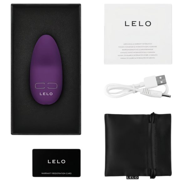 LELO Lily 3 - Akku, wasserdichter Klitoris-Vibrator (dunkellila)