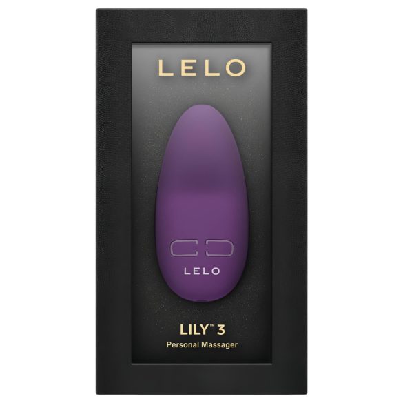 LELO Lily 3 - Akku, wasserdichter Klitoris-Vibrator (dunkellila)