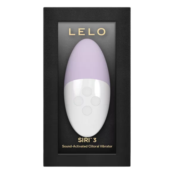 LELO Siri 3 - klitorale Vibrator mit Sprachsteuerung (lila)