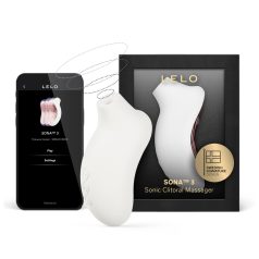 LELO Sona 3 - Schallwellenvibrator für Klitoris (Weiß)