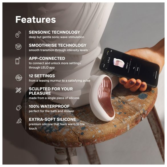 LELO Sona 3 - Schallwellenvibrator für Klitoris (lila)