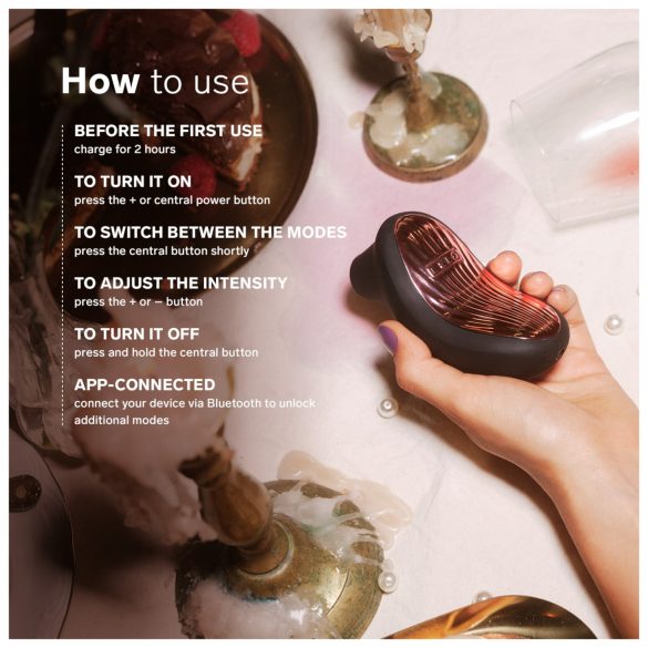 LELO Sona 3 Cruise - Schallwellen-Klitorisstimulator (Schwarz)