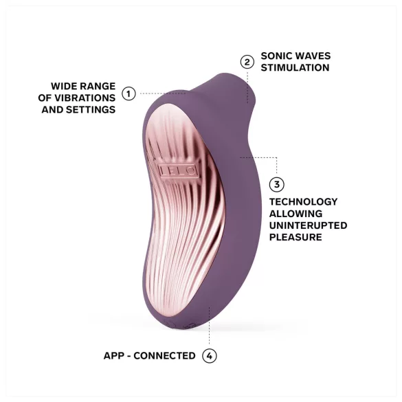 LELO Sona 3 Cruise - Schallwellenvibrator für den Kitzler (Lila)