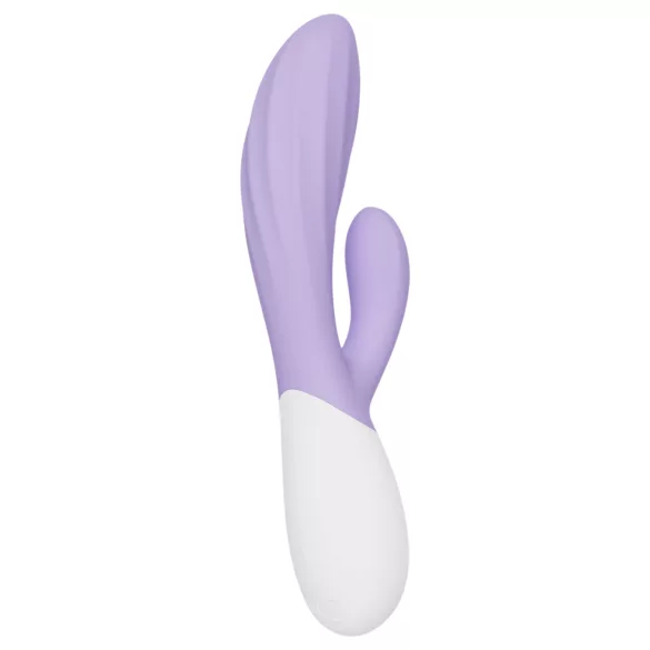 LELO INA Twist - leistungsstarker G-Punkt-Vibrator mit Klitorisstimulator (lila)