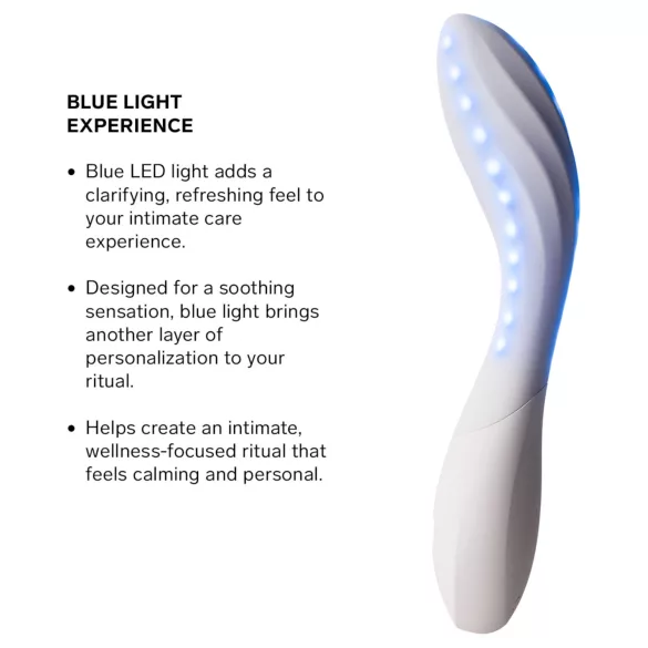 LELO Mona Spectra - intelligenter G-Punkt-Vibrator mit LED-Licht (weiß)