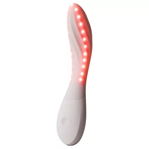 LELO Mona Spectra - intelligenter G-Punkt-Vibrator mit LED-Licht (weiß)
