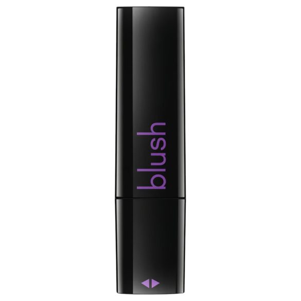 Blush Lipstick Rosé - wasserdichter Vibrator in Lippenstiftform (schwarz-pink)