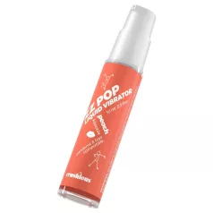   Crushious ZZ POP - essbarer flüssiger Vibrator, Pfirsich (10 ml)