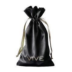 Vive - Satin Sexspielzeug Tasche (schwarz)