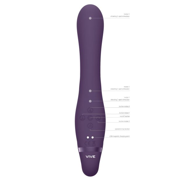 Vive Suki - Vibrator ohne Halterung (lila)
