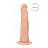 RealRock Dong 8 - Naturgetreuer Dildo (20cm) - Naturfarbe