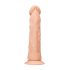 RealRock Dong 8 - Naturgetreuer Dildo (20cm) - Naturfarbe