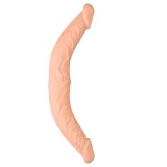 RealRock Double Dong 14 - Doppel-Dildo (36cm) - hautfarben