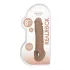RealRock Penis Sleeve 8 - Penishülle (21cm) - dunkler Naturton