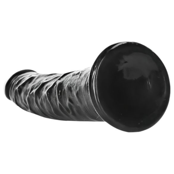 RealRock Slim realistische Dildo - 15,5 cm (schwarz)