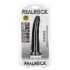 RealRock Slim realistische Dildo - 15,5 cm (schwarz)