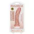RealRock - realistisch Dildo mit Saugnapf - 15,5cm (natur)
