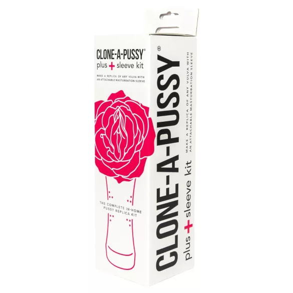 Clone-a-Pussy - Vulvaabdruck- und Manschettenset (Pink)