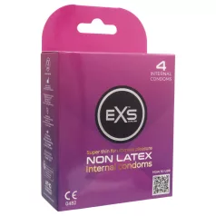 EXS Internal Condom - latexfreies Frauenkondom (4 Stk.)