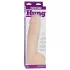 Doc Johnson Vac-U-Lock Hung 12 - naturgetreuer Dildo mit Hoden (hautfarben)