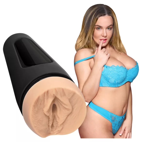 Doc Johnson Main Squeeze Natasha Nice - lebensechter Masturbator in Vaginaform (hautfarben)
