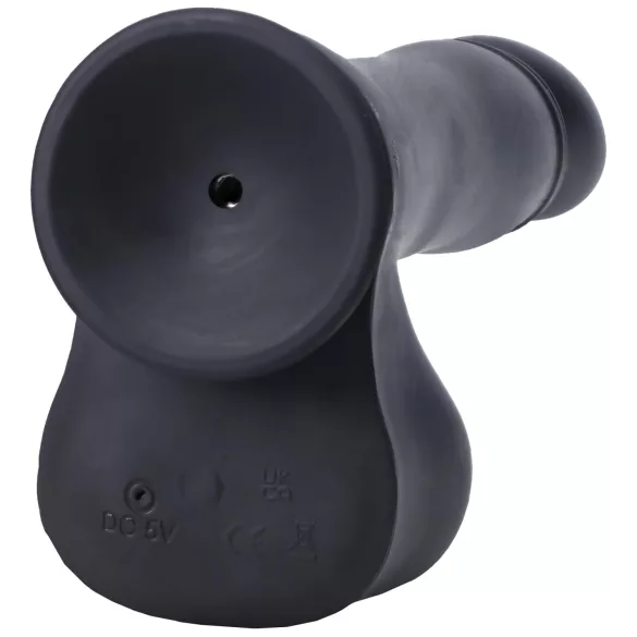 Doc Johnson Mini F-Machine Piston - Funkgesteuerter Stoßvibrator (schwarz)