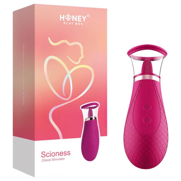 Honey Play Box Scioness - saugende, leckende Klitorisvibrator (Rosa)