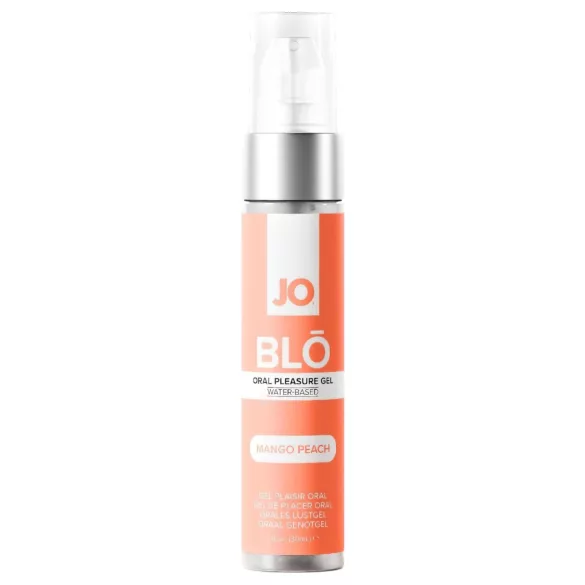 System JO BLO - aromatisiertes Oralgeld, Mango-Pfirsich (30 ml)